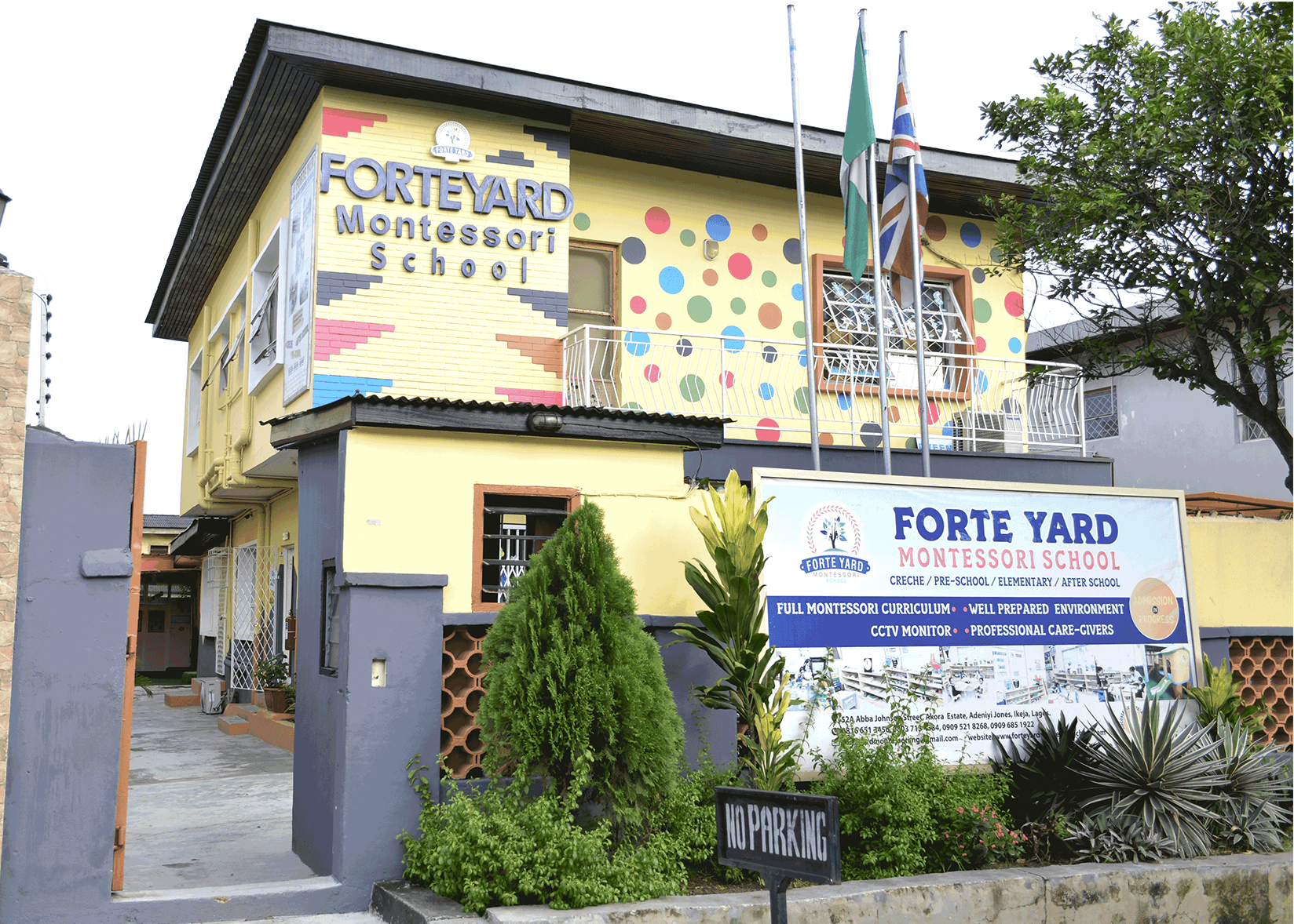 Forte Yard Montessori School Gate